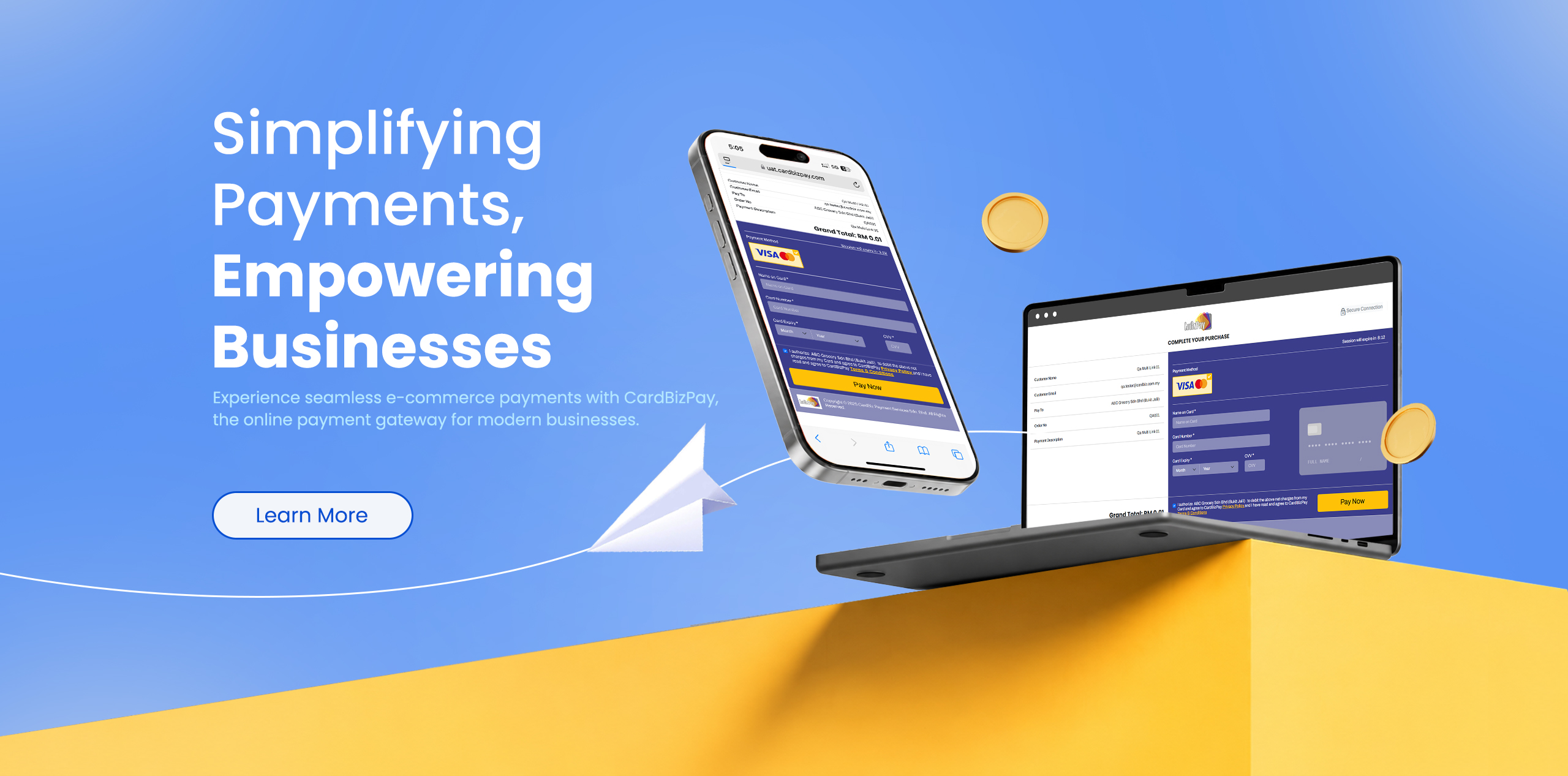 CardBizPay online payment gateway